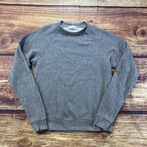 John Elliott Men’s Crewneck Sweater Grey Size 1 Small Made In USA
